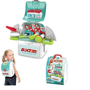 ست اسباب بازی پزشکی کوله پشتی Doctor Set 2 in 1_اسباب بازی
